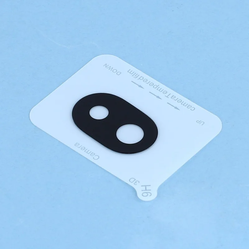 2Pcs For Google Pixel 10a Camera Lens Protector 2.5D Arc Edge Silk Printing Tempered Glass Full Coverage Rear Lens Film - Black