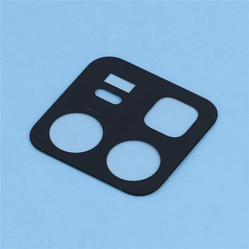 2Pcs For Realme Neo8 5G Camera Lens Protector 2.5D Arc Edge Silk Printing Tempered Glass Full Coverage Rear Lens Film - Black