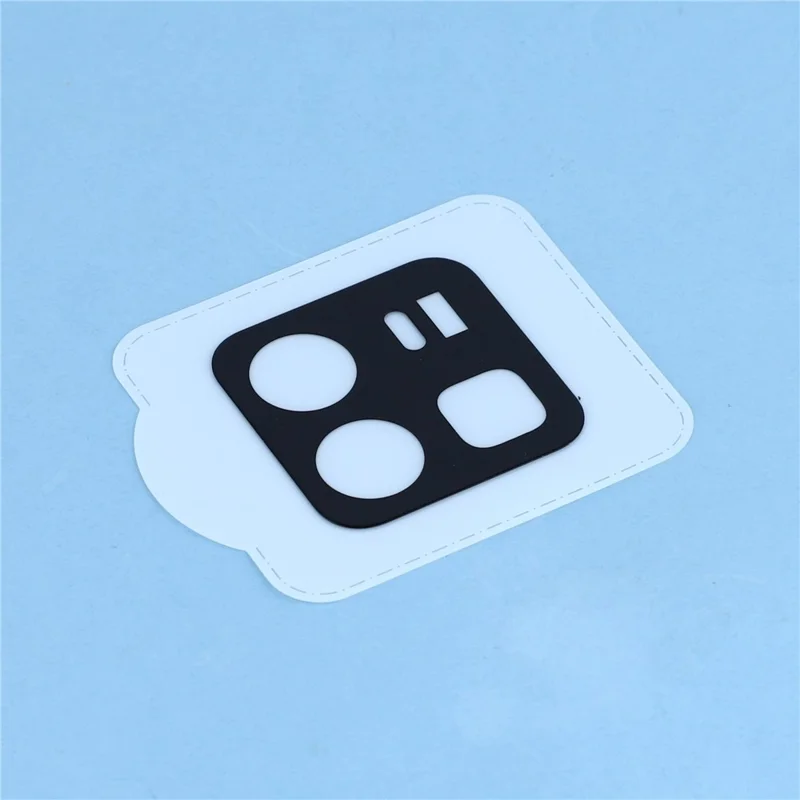 2Pcs For Realme Neo8 5G Camera Lens Protector 2.5D Arc Edge Silk Printing Tempered Glass Full Coverage Rear Lens Film - Black