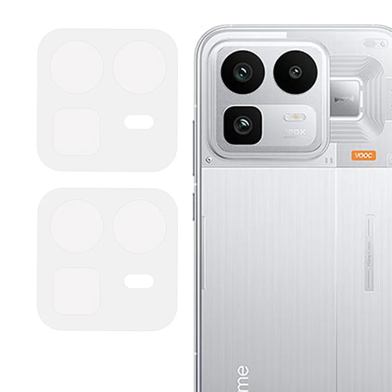 2PCS For Realme Neo8 5G Camera Lens Protector 2.5D Tempered Glass Lens Film - Transparent