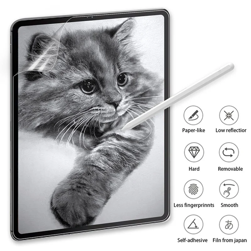 For MacBook Neo 13 inch (2026) ull Glue Full Screen Protector High Definition Thickened PET Film - Transparent