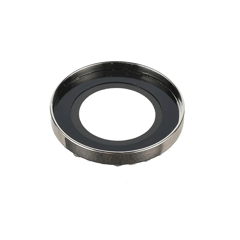 Protection d'objectif pour iPhone Air avec anneau strass en verre trempé (non couvrant intégralement) - Argent