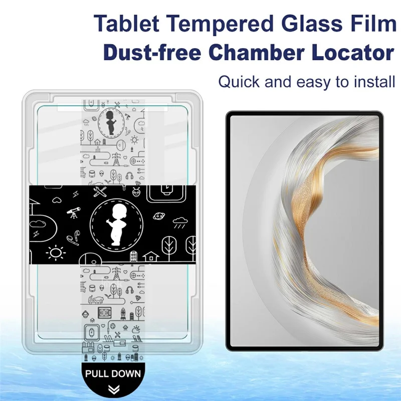IMAK For Huawei MatePad Pro 12.2 (2025) Tempered Glass Full Screen Protector with Dust-free Installation Tool - Transparent