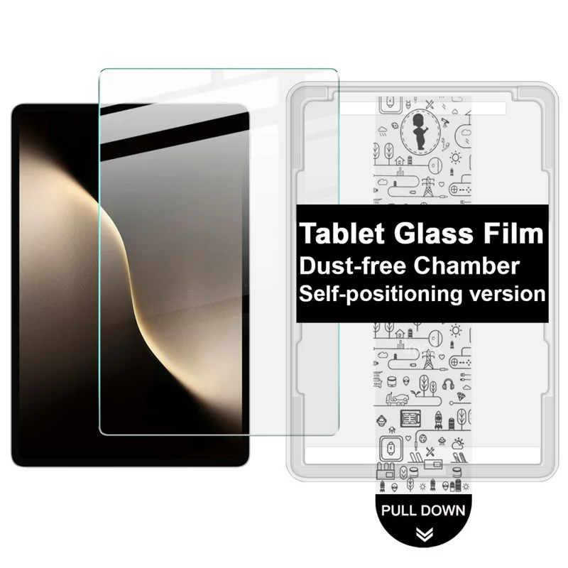 IMAK For Honor MagicPad3 13.3 / MagicPad 3 Pro 13.3 Tempered Glass Full Screen Protector with Dust-free Installation Tool - Transparent