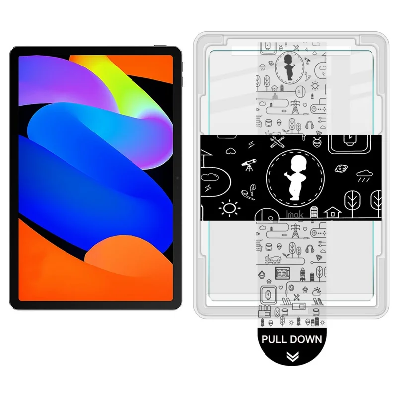 IMAK For Lenovo Xiaoxin Pad 11 2024  /  Tab M11 Tempered Glass Full Screen Protector with Dust-free Installation Tool - Transparent