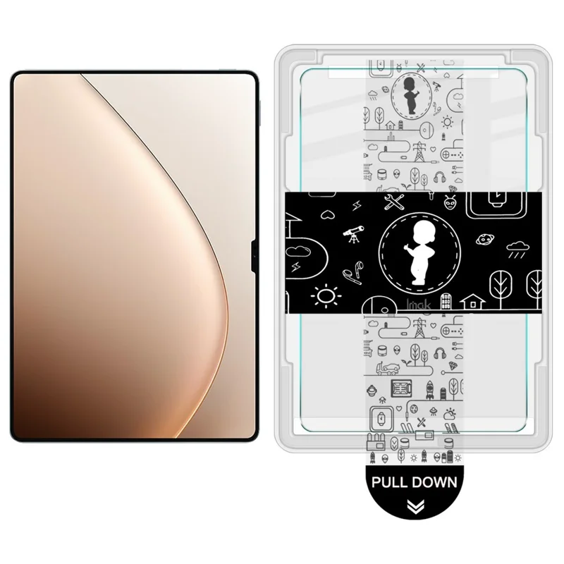 IMAK Für Xiaomi Pad 7 Ultra Gehärtetes Glas Displayschutzfolie mit staubfreiem Montagewerkzeug - Transparent