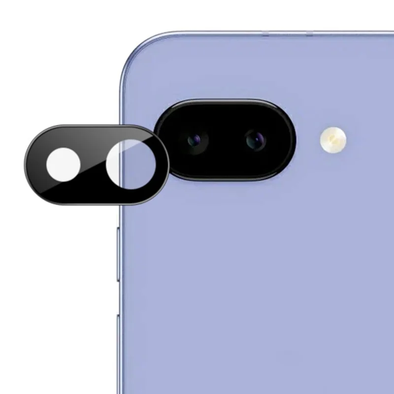 IMAK pour Google Pixel 10a Protecteur d'objectif caméra Verre trempé HD Transparent Film intégral pour objectif - Noir
