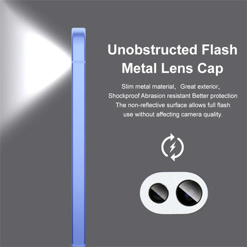 IMAK Kameraobjektivfolie für Google Pixel 10a Metall-Objektivkappe + gehärtete Glaslinsenschutzfolie – Schwarz