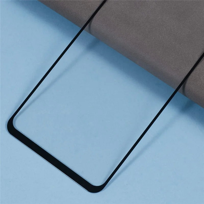 For Realme C83 5G Full Screen Protector Silk Printing Full Glue HD Clear Screen Film - Black