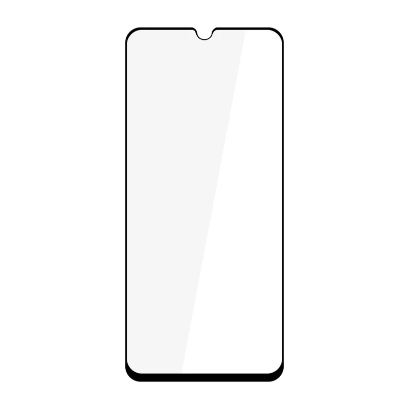 For Honor X6d 5G Full Screen Protector Silk Printing Full Glue HD Clear Screen Film - Black