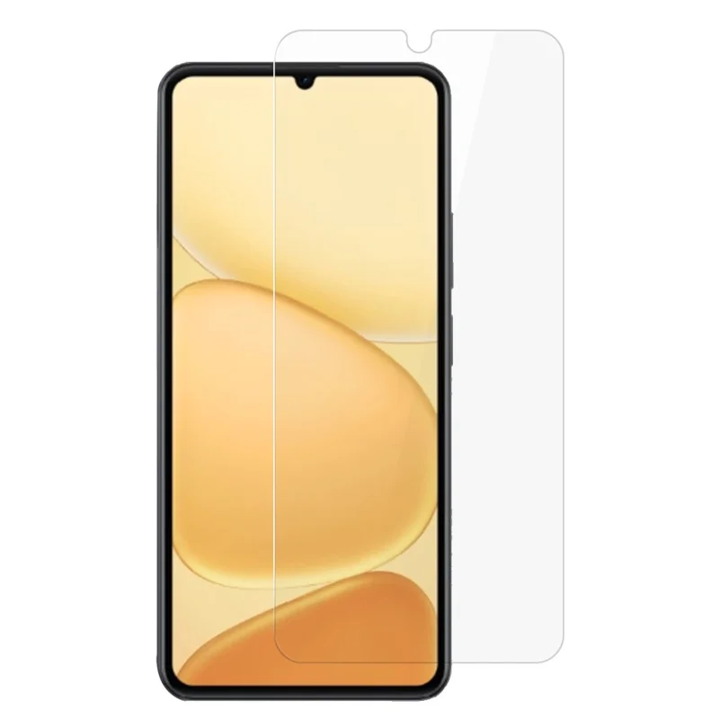 Protector de pantalla para Realme Note 80 4G, película de vidrio templado de 0,3 mm con borde curvo, no cubre por completo: transparente
