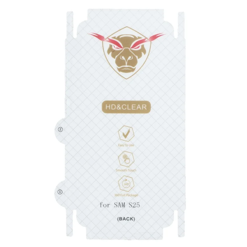 For Samsung Galaxy S26 Back Screen Protector Soft TPU Ultra Cell Phone Back Cover Film - Transparent