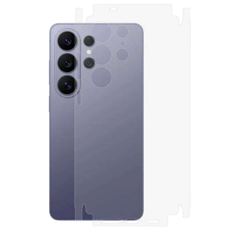 Für Samsung Galaxy S26 Ultra Rückseitiger Displayschutz Anti-Fingerprint Anti-Blendung Vollständige Abdeckung Mattes Weiches TPU-Folie