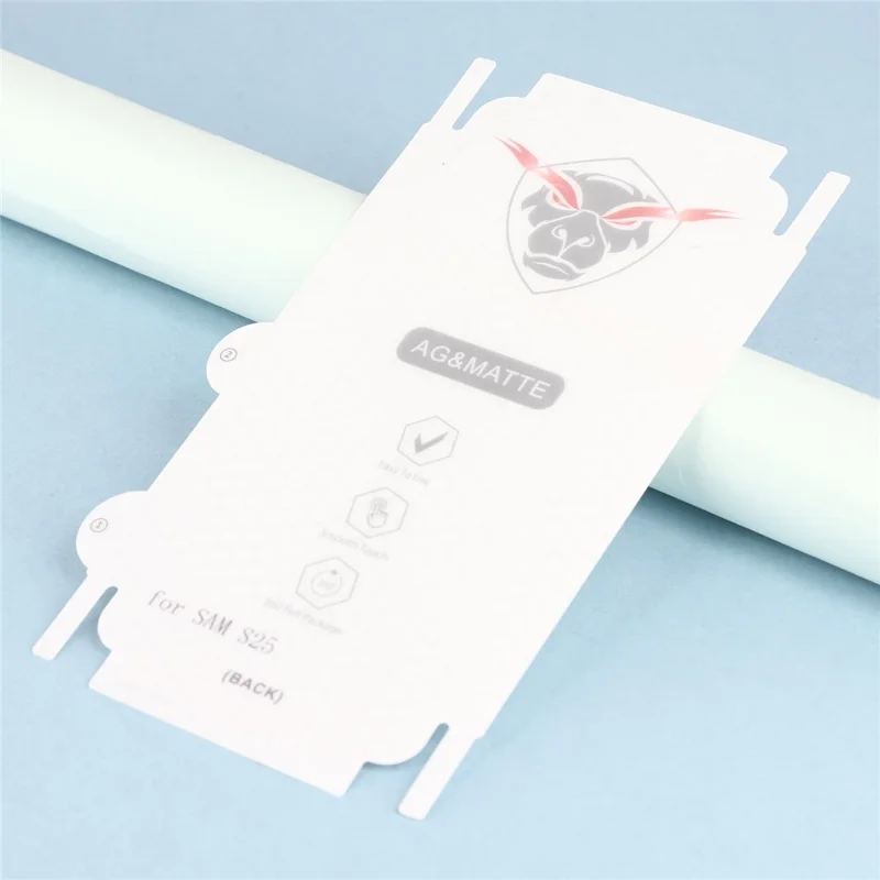 Für Samsung Galaxy S26+ Rückseitenschutzfolie, Anti-Fingerprint, Anti-Reflexions-Beschichtung, Vollständige Abdeckung, Mattes Weich-TPU-Folie - Transparent