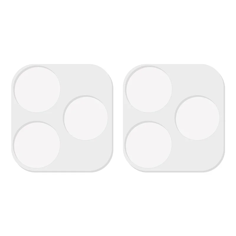 2 шт. для Honor 600 Lite 5G, протектор для камеры, закалённое стекло с 3D-закруглёнными краями, прозрачная плёнка для защиты объектива от царапин — прозрачный