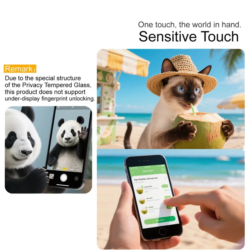 IMAK For Google Pixel 10a Anti Peep Tempered Glass Screen Protector Full Coverage - Black