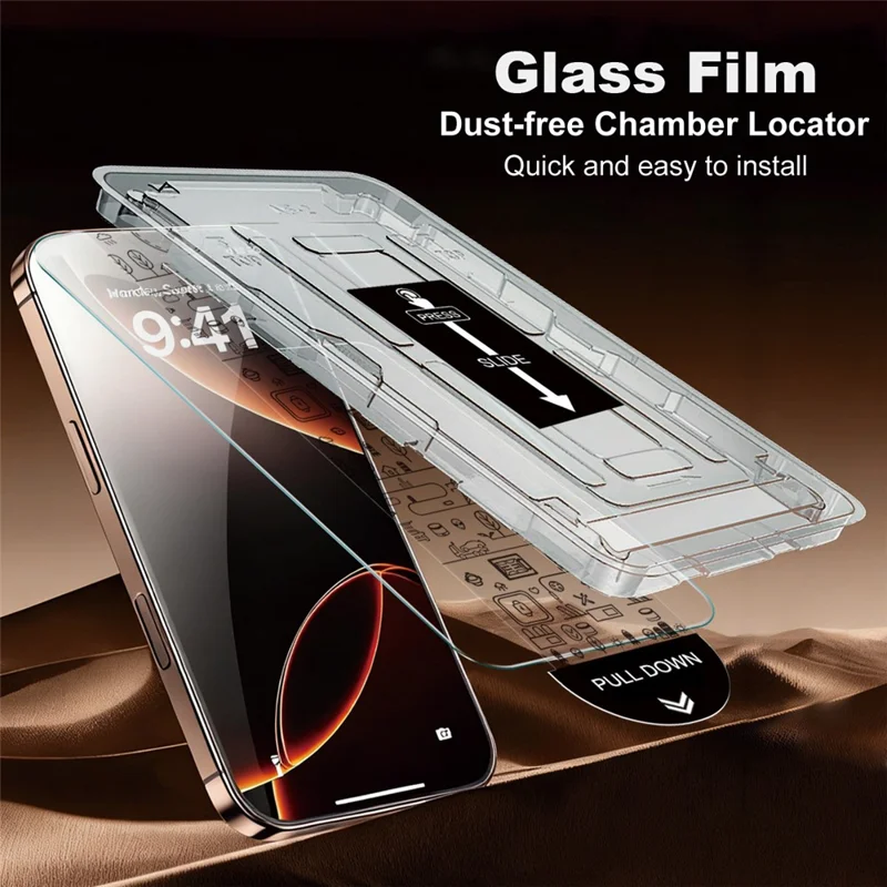 IMAK For Honor Power2 5G by Leica Tempered Glass Screen Protector with Dust-free Installation Tool (Fingerprint Unlock) (Not Complete Coverage) - Transparent