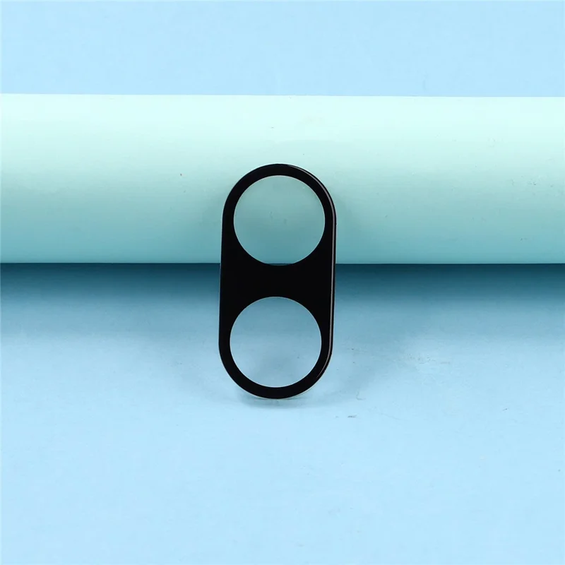 2Pcs For Xiaomi Redmi Turbo 5 5G  /  Poco X8 Pro 5G Full Coverage Camera Lens Protector Silk Printing Tempered Glass Lens Film 3D Arc Edge - Black