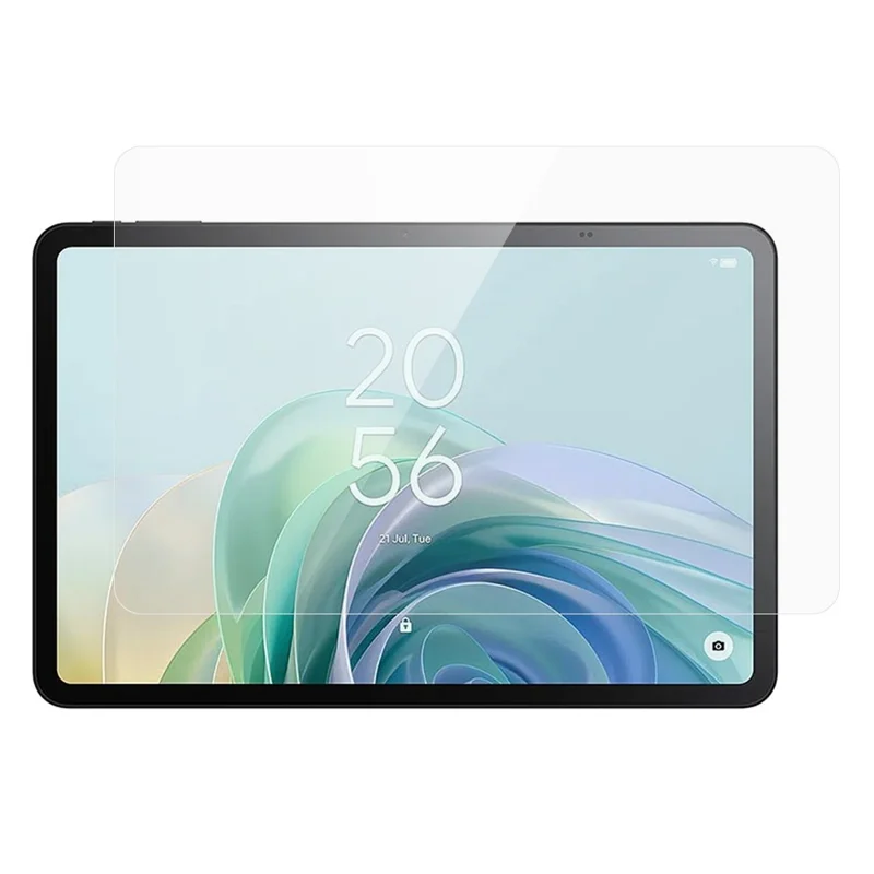 For TCL Tab 11 Gen 2 Screen Protector 0.3mm Arc Edge Tempered Glass Film, Not Complete Coverage - Transparent