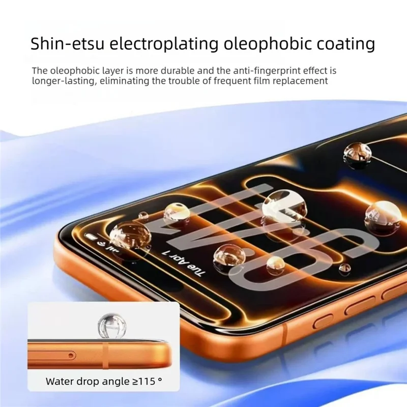 10Pcs for iPhone 17 Pro Max Tempered Glass Film 9H+ 300CC Edgeless Anti Static HD Full Screen Protector - Transparent