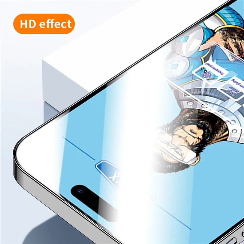 10Pcs for iPhone 17 Pro Max High Definition Tempered Glass Anti-fingerprint Anti-static Electroplating Full Screen Protector - Transparent