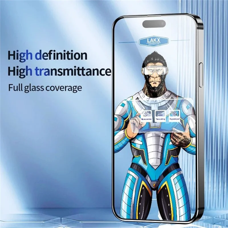 10Pcs for iPhone 17 Pro Max High Definition Tempered Glass Anti-fingerprint Anti-static Electroplating Full Screen Protector - Transparent