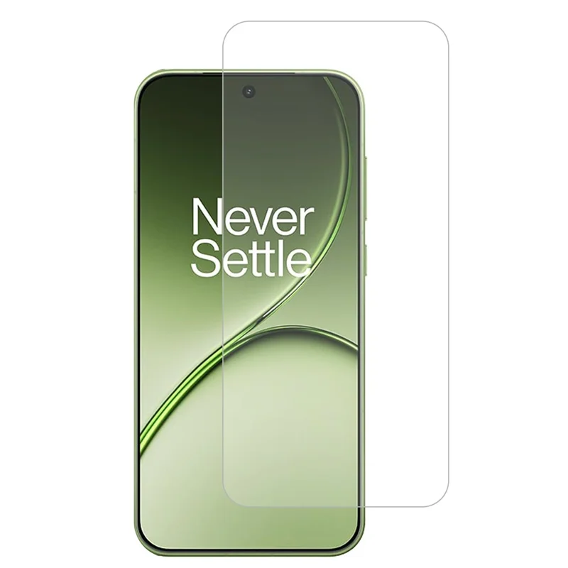 For OnePlus 15T 5G Screen Protector 0.3mm Arc Edge Tempered Glass Film, Not Complete Coverage - Transparent