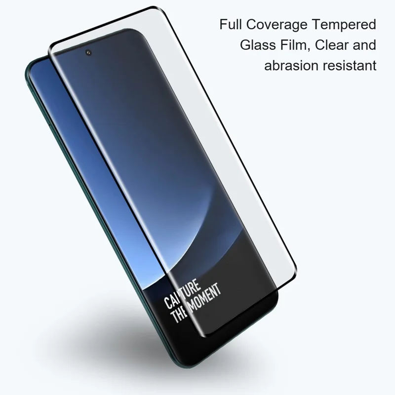 AMORUS pour Xiaomi Redmi Note 15 Pro 5G (Global) Protecteur d'écran intégral avec impression soyeuse à bordure noire en verre trempé avec colle intégrale
