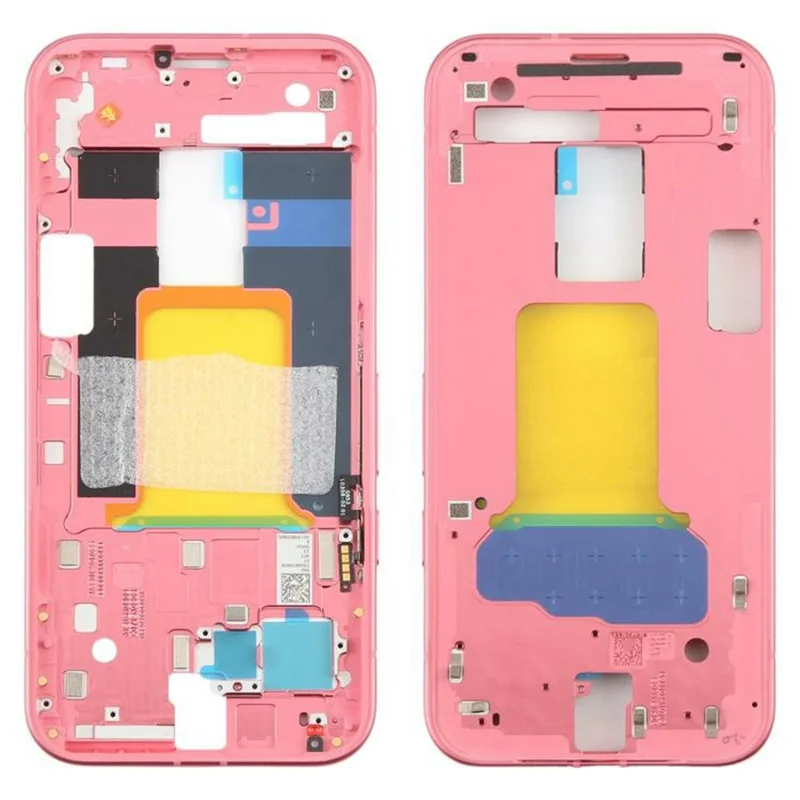 For Google Pixel 9a OEM Middle Plate Frame Replacement (Without Logo) - Pink
