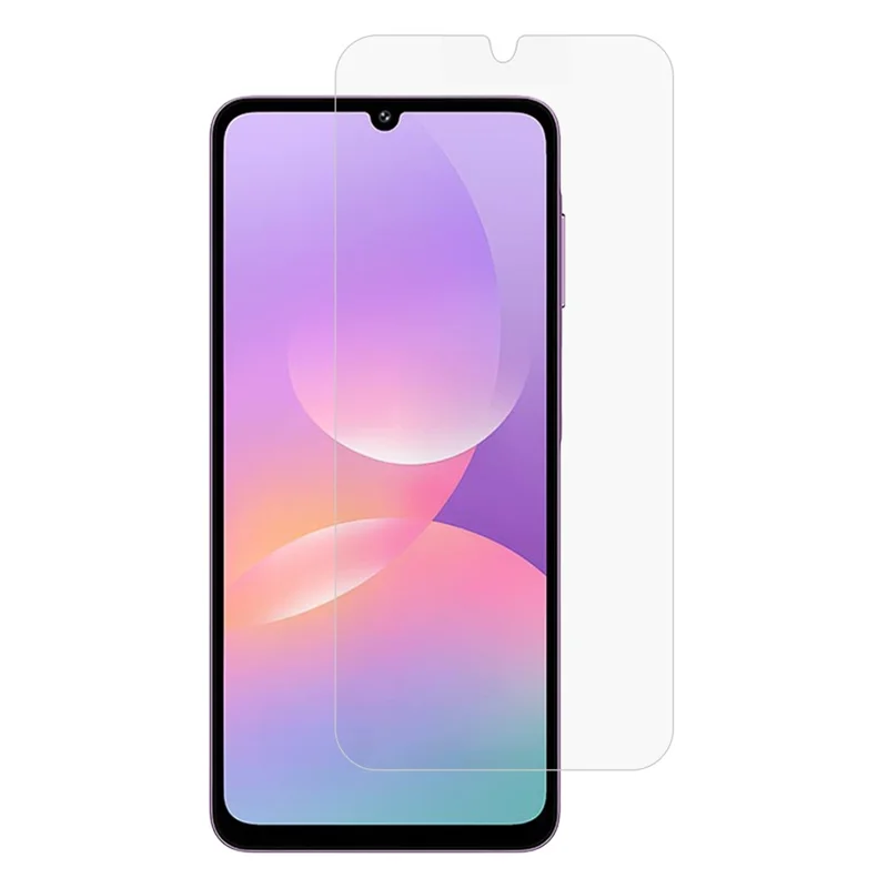 For Samsung Galaxy M17e 5G Screen Protector 2.5D High Aluminium-Silicon Glass Film Electroplated Coating (Not Complete Covering) - Transparent