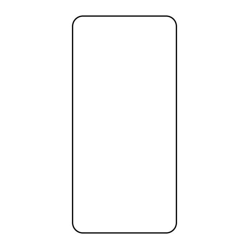 For OnePlus Turbo 6 5G / Turbo 6V 5G / Nord 6 5G Full Screen Protector Silk Printing Full Glue HD Clear Screen Film - Black