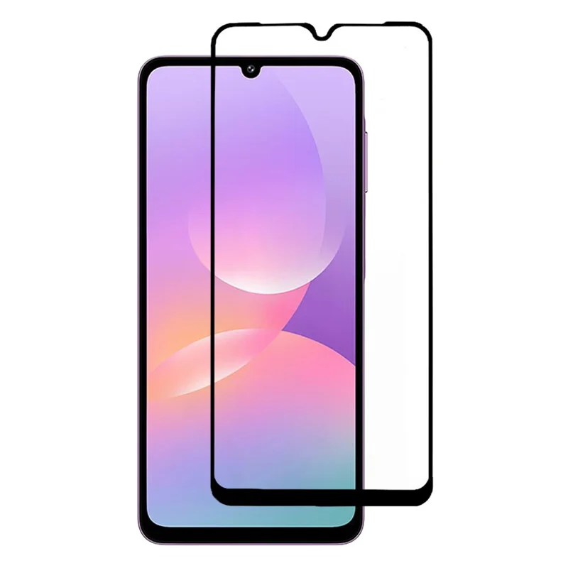 For Samsung Galaxy M17e 5G Full Screen Protector Silk Printing Full Glue HD Clear Screen Film - Black