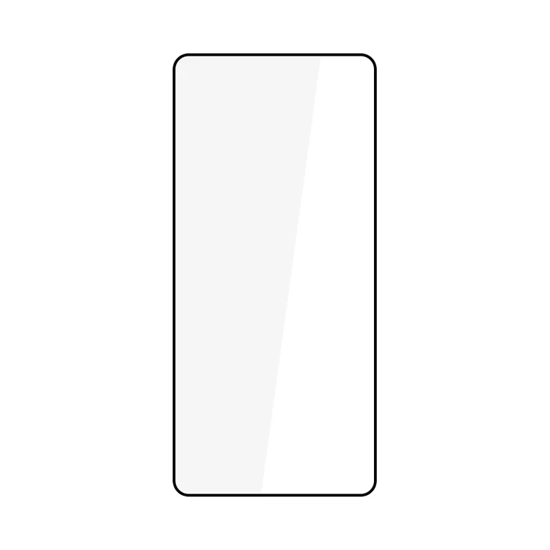 For Oppo Find N6 5G Screen Protector Silk Printing Full Glue Full Coverage Tempered Glass Screen Film - Black