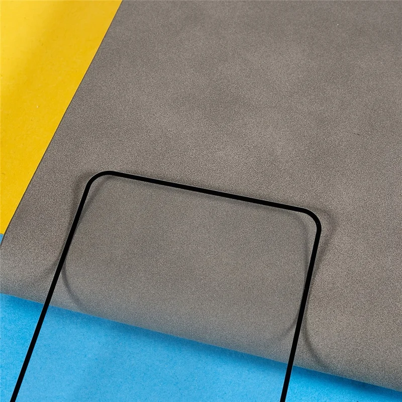 For Oppo Find N6 5G Screen Protector Silk Printing Full Glue Full Coverage Tempered Glass Screen Film - Black