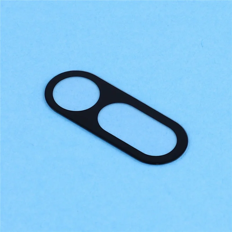 2Pcs For Nothing Phone (4a) Camera Lens Protector 2.5D Arc Edge Silk Printing Tempered Glass Full Coverage Rear Lens Film - Black