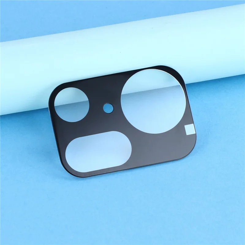 2Pcs For Nothing Phone (4a) Pro Full Coverage Camera Lens Protector Silk Printing Tempered Glass Lens Film 3D Arc Edge - Black