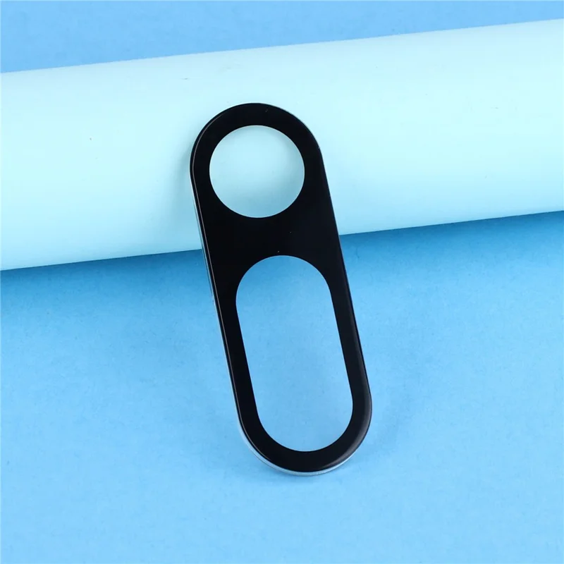 2Pcs For Honor Magic8 Pro Air 5G Full Coverage Camera Lens Protector Silk Printing Tempered Glass Lens Film 3D Arc Edge - Black