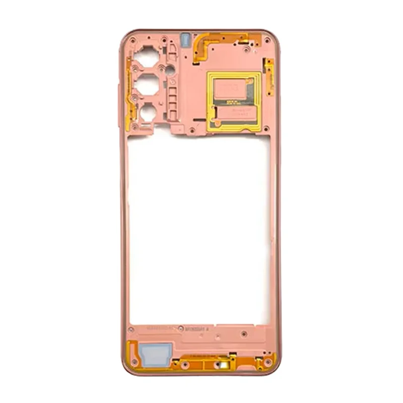 Pieza de Repuesto del Marco de Placa Intermedia para Samsung Galaxy M23 5G SM-M236 (Sin Logotipo) - Naranja