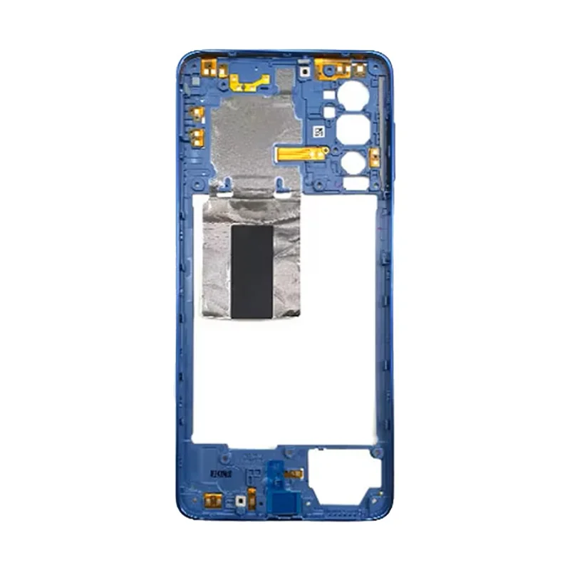 Pièce de remplacement de cadre de plaque intermédiaire pour Samsung Galaxy M52 5G (sans logo) - Bleu