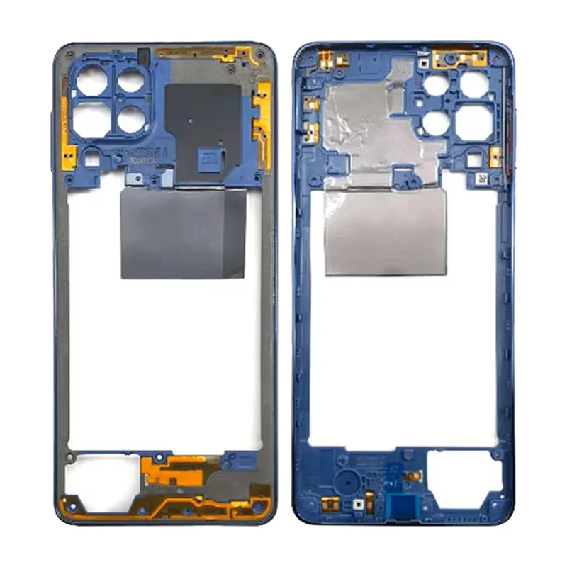 Pieza de Repuesto del Marco de Placa Intermedia para Samsung Galaxy M53 5G (Sin Logotipo) - Azul
