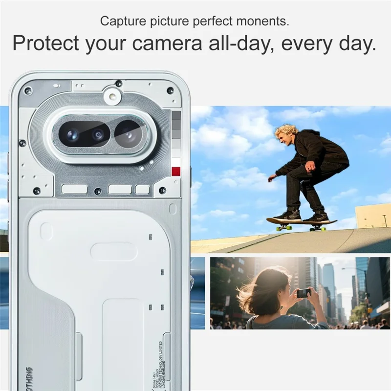 IMAK Ochrona Obiektywu Dla Telefonu Nothing (4a) Ochrona Obiektywu z Hartowanego Szybkiego Szkła Slim - Przezroczysta