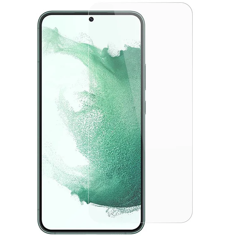 Protecteur d'écran anti-traces de doigts HD pour Samsung Galaxy S22+ 5G / S23+ Couverture totale Colle totale Verre trempé AGC anti-explosion Clair Film de verre trempé [Épaisseur 0,1 mm, Prise en charge du déverrouillage par empreinte digitale]