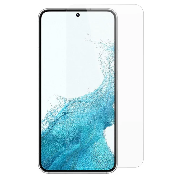 HD Screen Protector For Samsung Galaxy S22 5G / S23 Full Cover Full Glue Anti-explosion Clear AGC Glass Tempered Glass Film [0.1mm Thickness, Support Fingerprint Unlock]