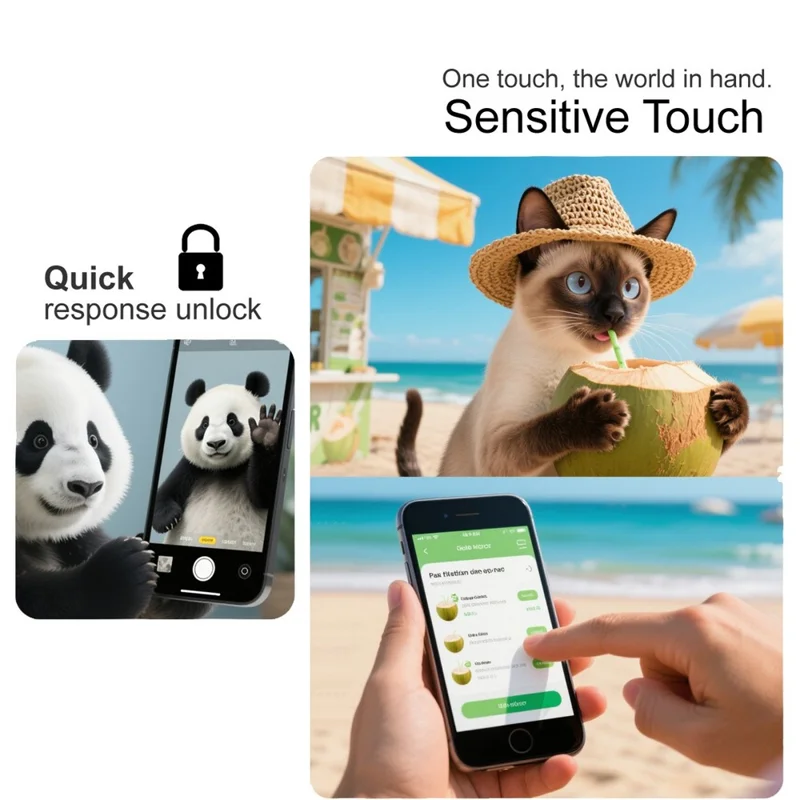 IMAK H Series For Huawei Enjoy 90 Plus Tempered Glass Screen Protector Shatter-Proof Protection (Not Complete Coverage) - Transparent