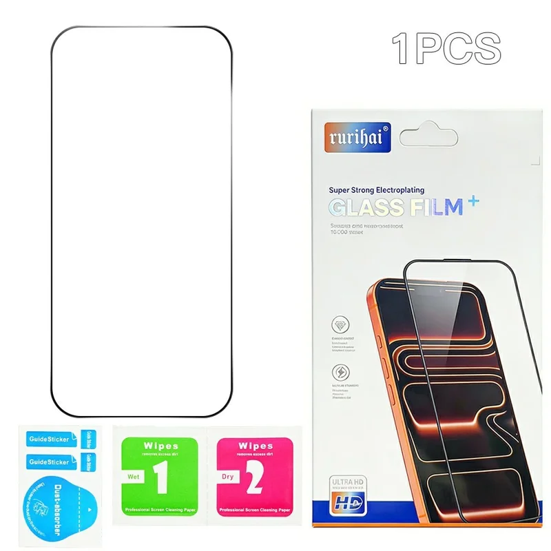 RURIHAI pour Xiaomi Redmi Note 17 4G Protecteur d'écran en verre à haute teneur en aluminium-silicium Film protecteur pour écran de téléphone