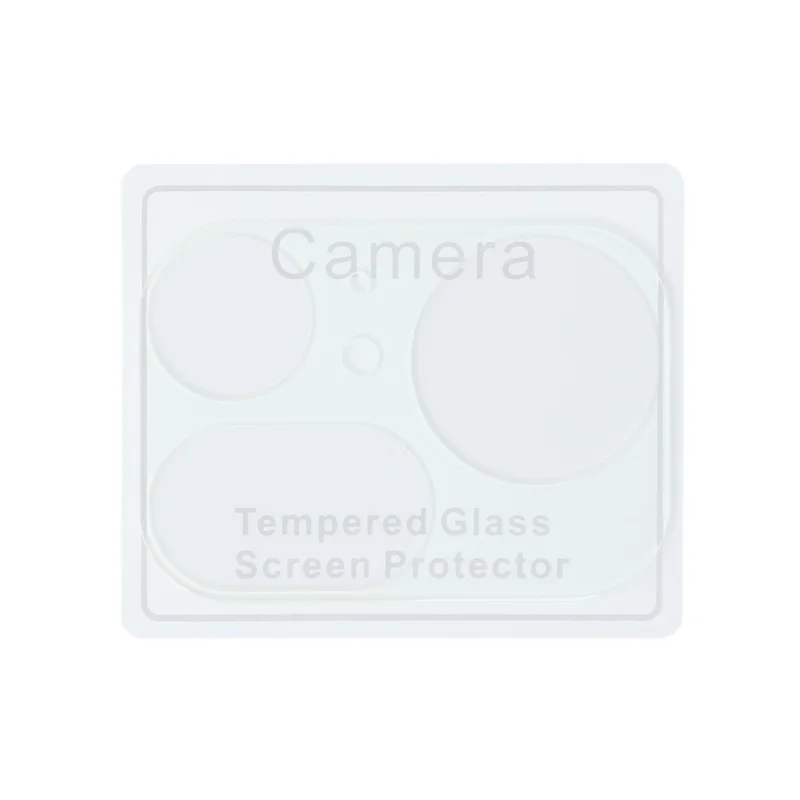 2Pcs For Nothing Phone (4a) Pro Full Coverage Camera Lens Protector 3D Arc Edge Anti-Scratch Tempered Glass Lens Film - Transparent