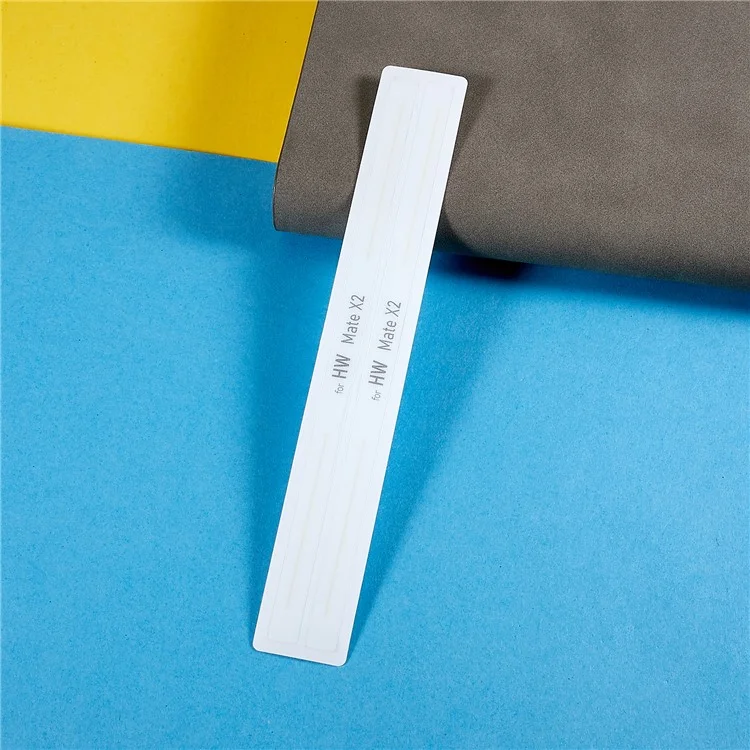 RURIHAI 2Pcs / Set Crystal Clear Side Sticker for Huawei Mate X2 Frame Protective Film 0.1mm Ultra-Thin Full Glue Side Stickers