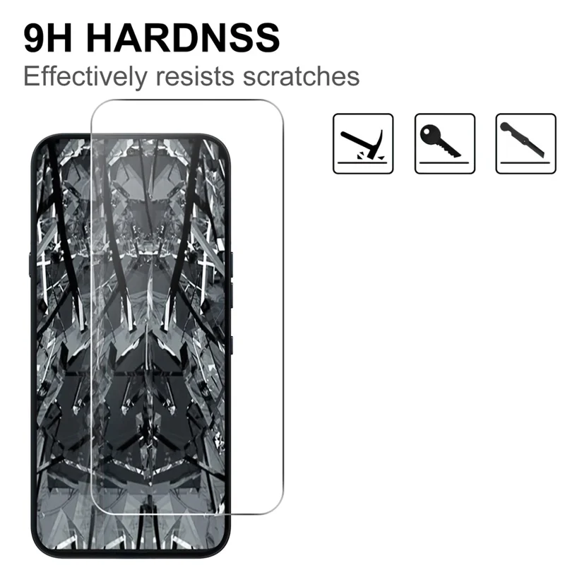 Protecteur d'écran pour Nothing Phone (4a) Pro 2.5D HD en verre trempé (pas de couverture complète) - Transparent