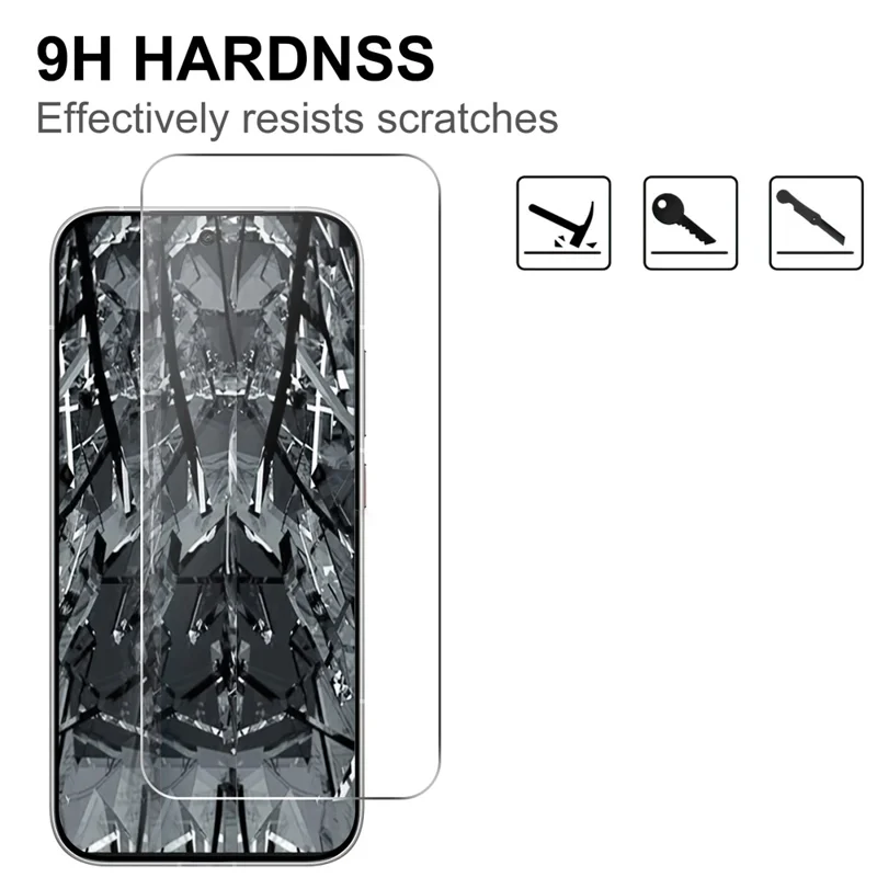 Protecteur d'écran pour Xiaomi Poco X8 Pro Max 5G, film en verre trempé HD 2.5D (non couverture complète) - Transparent