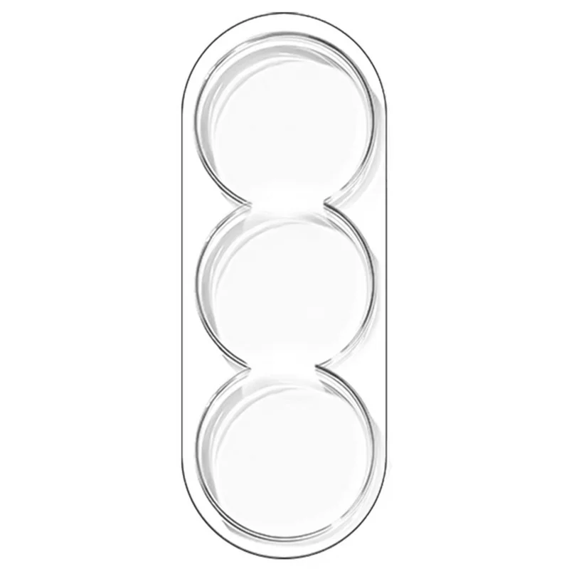 LEREACH for Samsung Galaxy A37 5G Camera Lens Protector 3D Full Coverage Tempered Glass Acrylic One-Piece Lens Film - Transparent